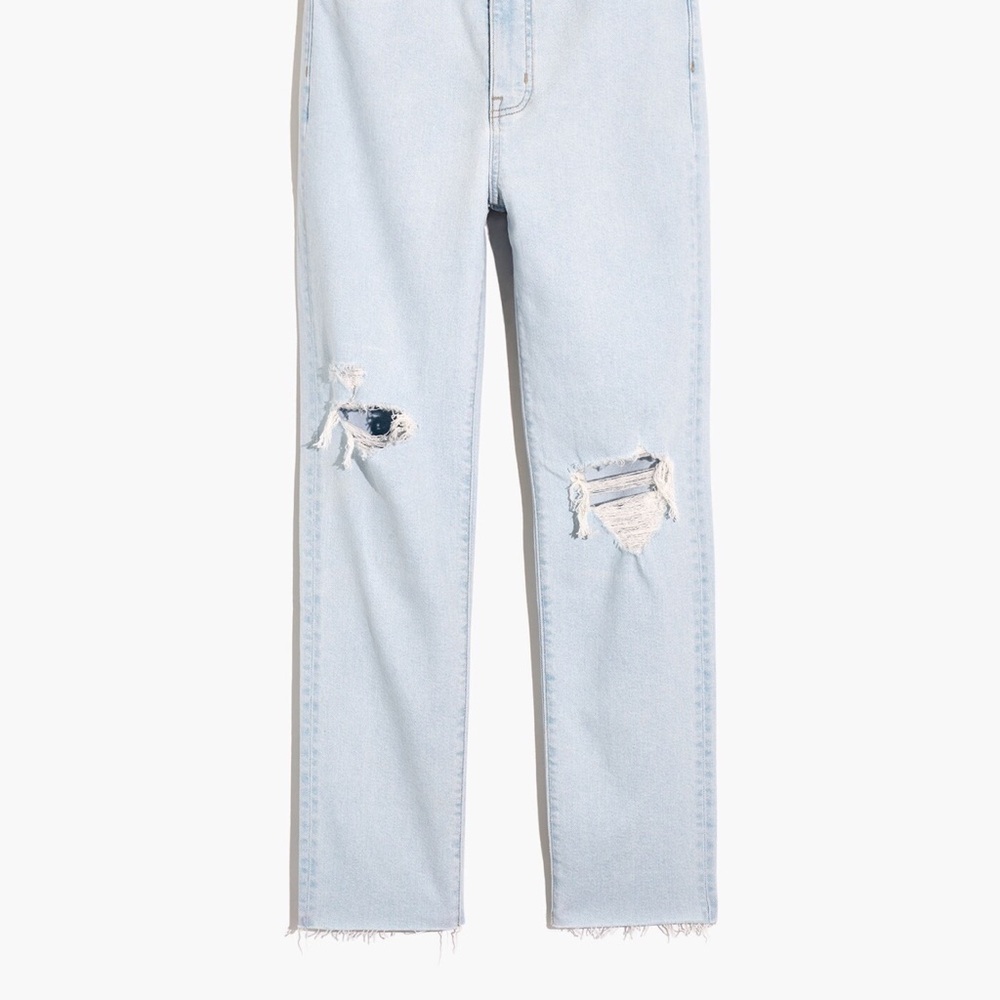 Madewell The Momjean in Harman Wash - 24 - Picture 5 of 9
